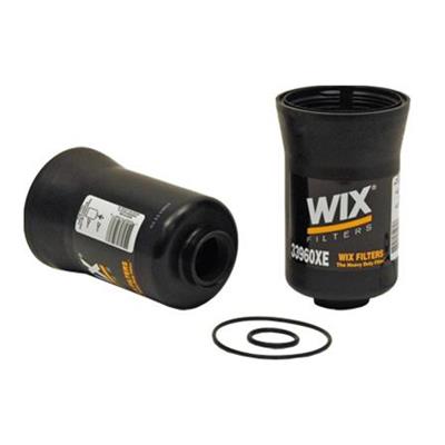 WIX Filters 7 Microns Fuel Filter with Inlet Size 33960XE Filter, High Efficiency, Direct Fit, Black Housing, Glass Element, Chevy, GMC, 6.6L Duramax Diesel, Each