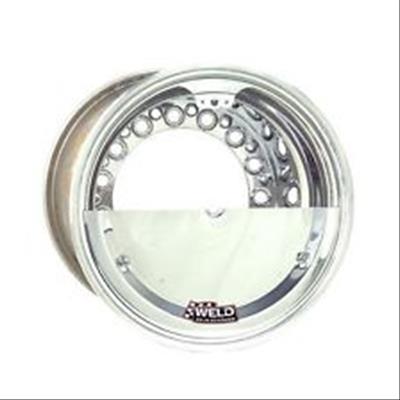 Weld Wide 5 XL Direct Mount 15x10 / 5x10.25 BP / 4in. BS Polished Assembly - Mod Outer Beadlock thumbnail 2