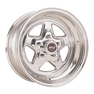 Weld ProStar 15x7 / 5x4.5 BP / 3.5in. BS Polished Wheel - Non-Beadlock