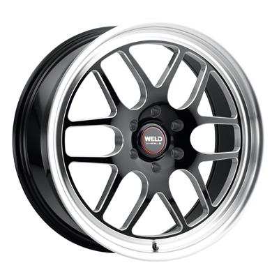 Weld Racing S11029589P25 Weld Racing Solana S110 Gloss Black