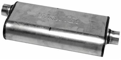 Jones Exhaust MF1259 4/" x 9/" x 18/" Universal Max Flow Oval Muffler 3/" IN//OUT