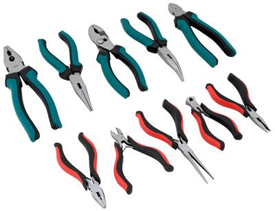 Performance Tool 10-Piece Pliers Set with Rack - W1705