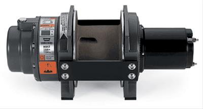 2,500 lbs. Warn DC2500 Mid-Frame Industrial Hoists 74396 Hoist, Industrial, Electric, 12 V, Rating, Brake, Power Out, Each