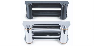 Warn Roller Fairleads 77869 Fairlead, Steel, Black, Each