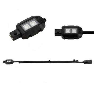XK Glow LED Pods XK-2P-P-R RED - 2nd Gen Single Color Ultra Bright Compact Pod