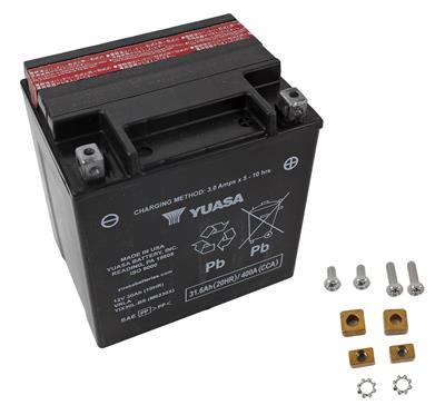 Yuasa Batteries YIX30L-BS Yuasa AGM High Performance Maintenance-Free ...