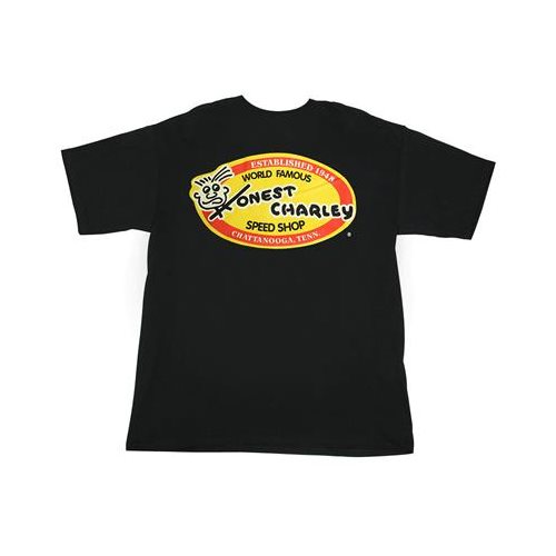 Coker Tire T-Shirt Cotton Blk Honest Charlie Logo Men's X-Large Ea ...