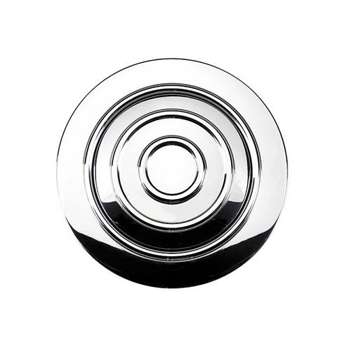 Billet Specialties Horn Button Large Banjo Polished Billet Specialties Horn Button Large Banjo Polished