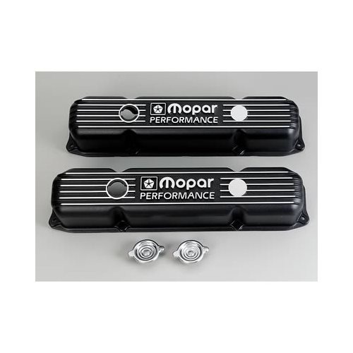 Mopar Performance Cast Aluminum Valve Covers 5007614 Mopar Big Block RB ...