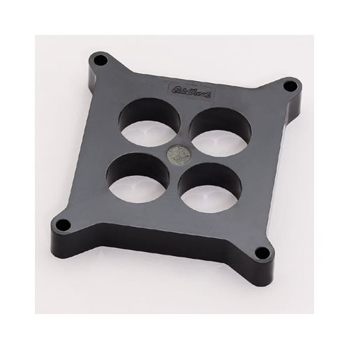 Edelbrock 8725 Carburetor Spacer 4-Barrel Square Bore 1//2/" Wood Divided-Wall