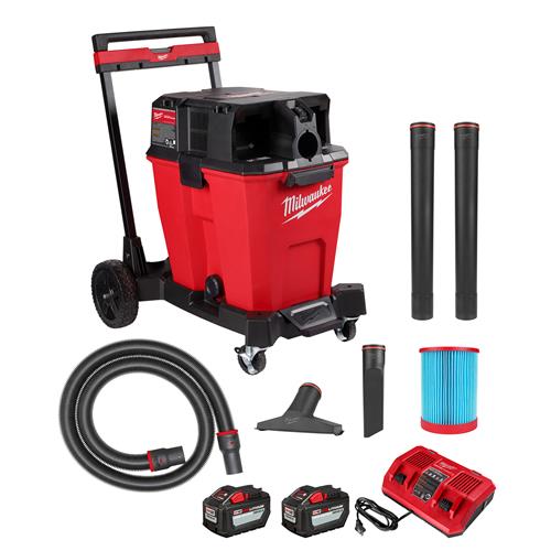 Milwaukee Tool 0930-22HD: Milwaukee M18 FUEL Dual-Battery 12-Gallon Wet/Dry Vacuums