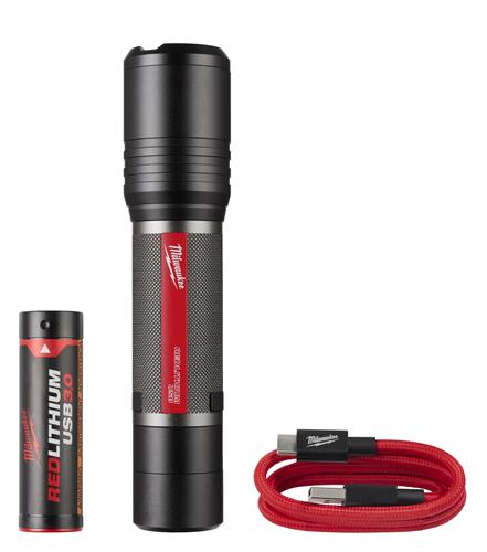 Milwaukee Tool 2162-21: Milwaukee REDLITHIUM USB 2,000L Slide Focus Flashlights
