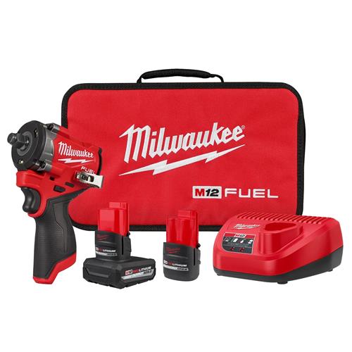 Milwaukee Tool 2563-22: Milwaukee M12 FUEL Stubby Impact Wrenches