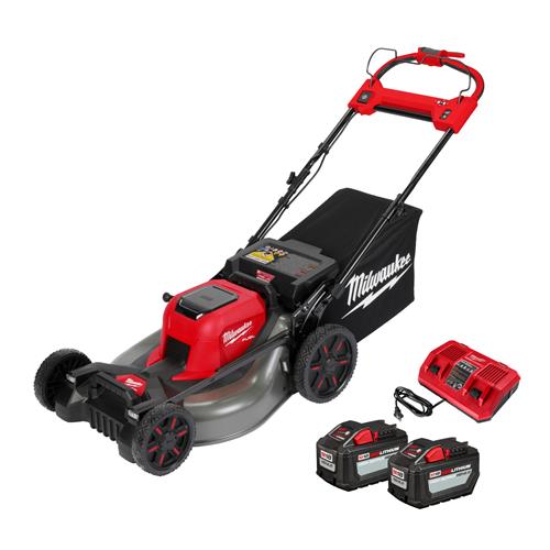 Milwaukee Tool 2823-22HD: Milwaukee M18 FUEL 21 in. Self-Propelled Dual Battery Mowers