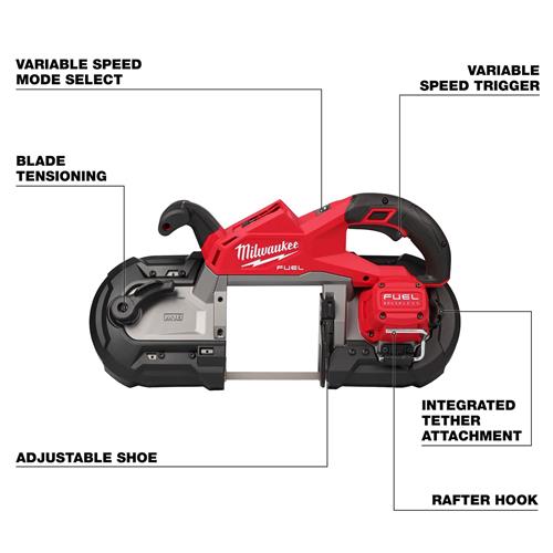 Milwaukee Tool 2929-20: Milwaukee M18 FUEL Deep Cut Band Saws