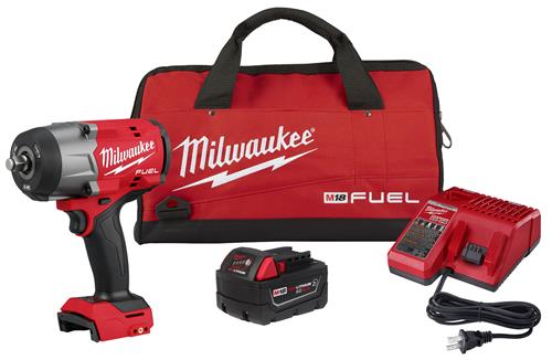 Milwaukee Tool 2967-21B: Milwaukee M18 FUEL 1/2 in. High-Torque Impact Wrench with Friction Ring