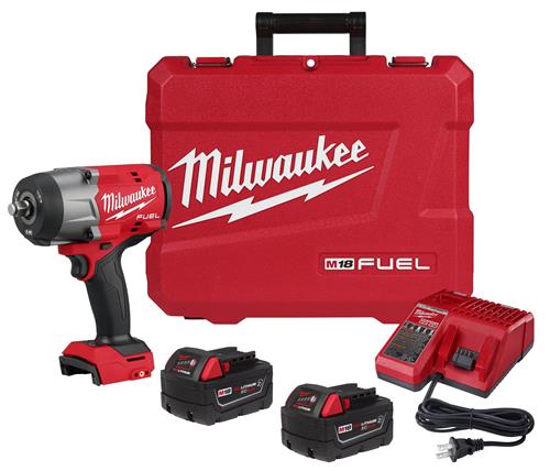 Milwaukee Tool 2967-22: Milwaukee M18 FUEL 1/2 in. High-Torque Impact Wrench with Friction Ring