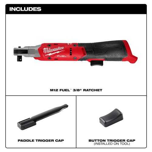 Milwaukee Tool 3053-20: Milwaukee M12 FUEL 3/8 in. Ratchets