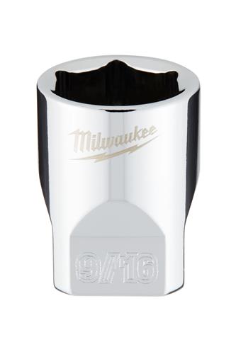 Milwaukee Tool 45-34-9010: Milwaukee 6-Point Sockets with FOUR FLAT Sides