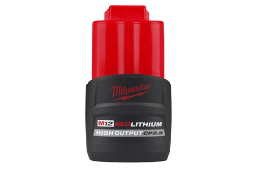 Milwaukee Tool 48-11-2425: Milwaukee M12 REDLITHIUM High-Output CP2.5 Batteries