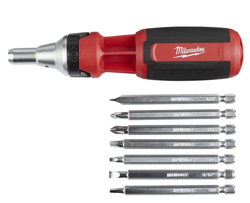 Milwaukee Tool 48-22-2322: Milwaukee 9-in-1 Square Drive Ratcheting Multi-Bit Drivers