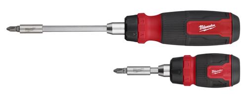 Milwaukee Tool 48-22-2905: Milwaukee 14-in-1 Ratcheting Multi-Bit and 8-in-1 Ratcheting Compact Multi-Bit Drivers
