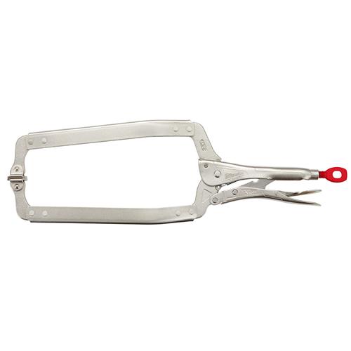 Milwaukee Tool 48-22-3520: Milwaukee TORQUE LOCK Locking C-Clamp Pliers with Swivel Jaws