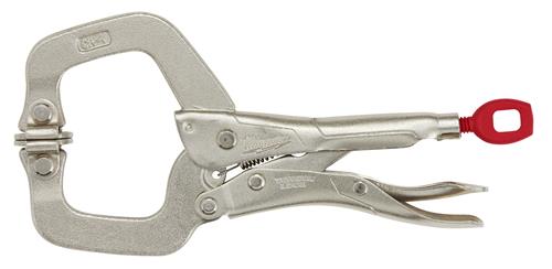 Milwaukee Tool 48-22-3522: Milwaukee TORQUE LOCK Locking C-Clamp Pliers with Swivel Jaws