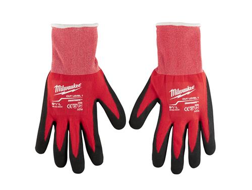 Milwaukee Tool 48-22-8902: Milwaukee Cut Level 1 Dipped Gloves