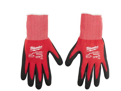 Milwaukee Tool 48-22-8903: Milwaukee Cut Level 1 Dipped Gloves