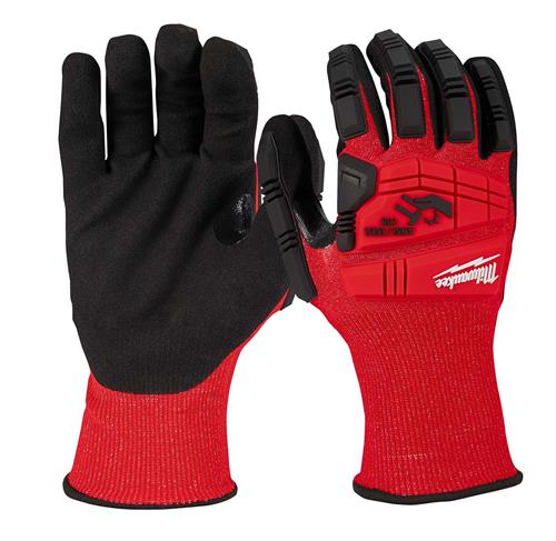 Milwaukee Tool 48-22-8973: Milwaukee Impact ANSI Cut-Level 3 Nitrile-Dipped Gloves