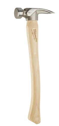 Milwaukee Tool 48-22-9419: Milwaukee Milled Face Hickory Handle Framing Hammers