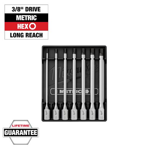 Milwaukee Tool 48-22-9547: Milwaukee Long-Reach Hex Bit Socket Sets