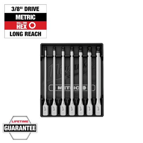 Milwaukee Tool 48-22-9548: Milwaukee Long-Reach Ball End Hex Bit Socket Sets