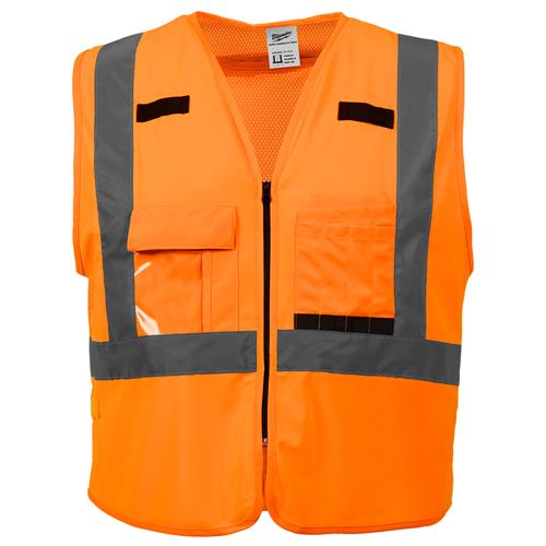 Milwaukee Tool 48-73-5072: Milwaukee ANSI Type R Class 2 High-Visibility Safety Vests