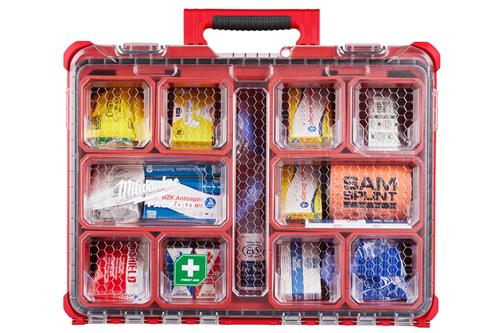 Milwaukee Tool 48-73-8430C: Milwaukee 193-Piece Class B Type III PACKOUT First Aid Kit