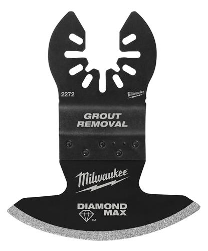 Milwaukee Tool 49-25-2272: Milwaukee OPEN-LOK Multi-Tool Diamond MAX Diamond Grit Grout Removal Blades