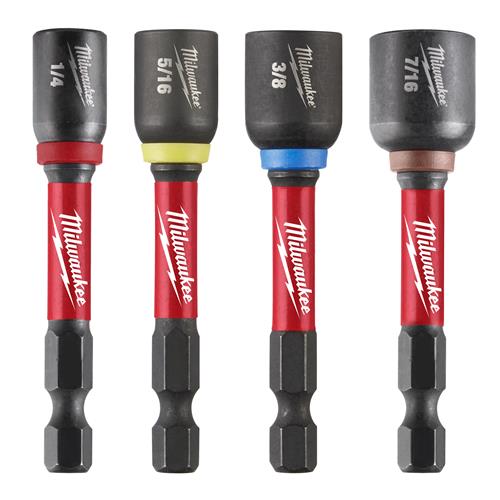 Milwaukee Tool 49-66-4566: Milwaukee SHOCKWAVE Impact Duty Magnetic Nut Drivers