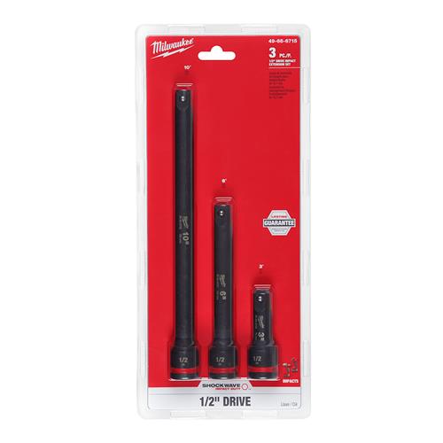 Milwaukee Tool 49-66-6715: Milwaukee SHOCKWAVE Impact Duty Socket Extensions