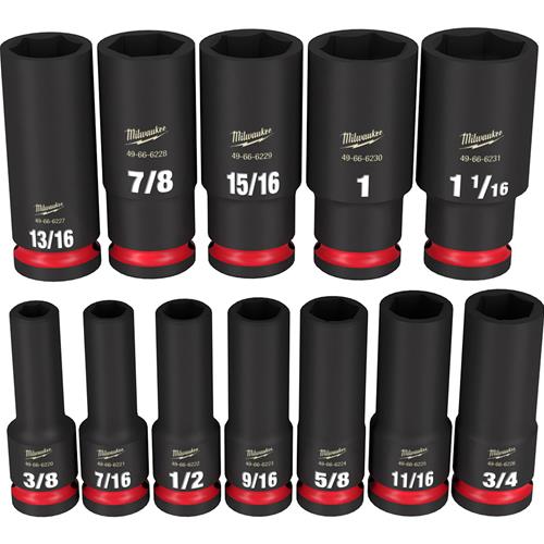 Milwaukee Tool 49-66-7011: Milwaukee SHOCKWAVE Impact Duty Sockets