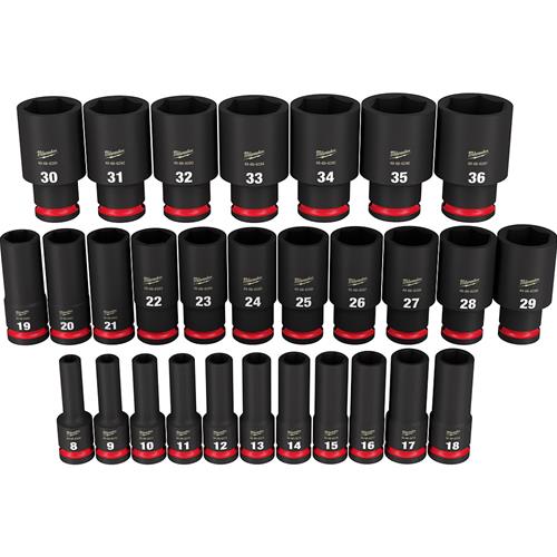 Milwaukee Tool 49-66-7015: Milwaukee SHOCKWAVE Impact Duty Sockets