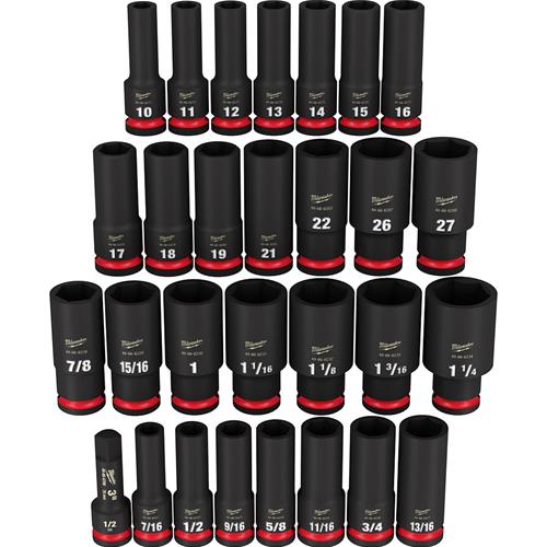 Milwaukee Tool 49-66-7016: Milwaukee SHOCKWAVE Impact Duty Sockets