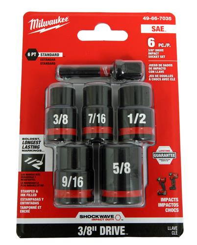 Milwaukee Tool 49-66-7035: Milwaukee SHOCKWAVE Impact Duty Sockets