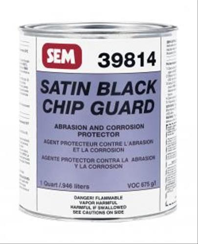 SEM Products Inc Paint Chip Guard Rocker Panel Coating Satin Black 1 ...