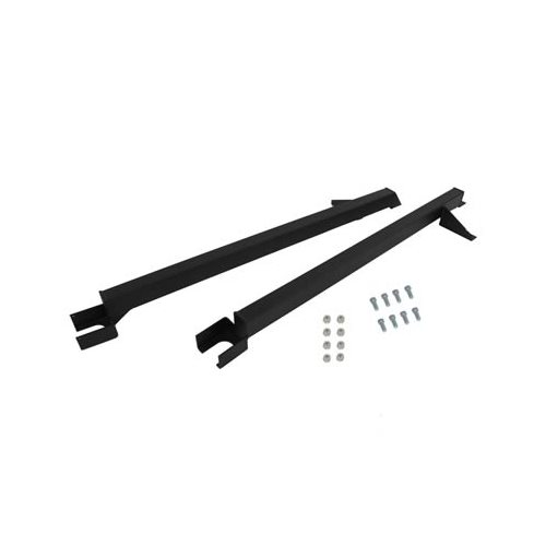 Summit Subframe Connectors Bolt-On Gray Steel Pontiac Camaro