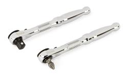Titan 2-Piece 1/4 in. Drive Micro Ratchet and Ratcheting Bit Driver Sets