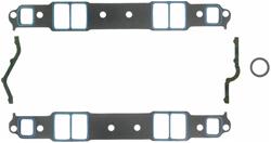 Fel-Pro 1206 Small Block Chevy 1.31/" x 2.21/" Port Intake Manifold Gasket Pair