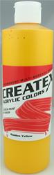Createx Colors 2000 Series Acrylic Colors 8 Oz. Gloss Yellow CX200308
