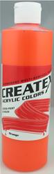Createx Colors 2000 Series Acrylic Colors 8 Oz. Gloss Orange CX200408