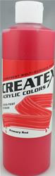 Createx Colors 2000 Series Acrylic Colors 8 Oz. Gloss Red CX200608